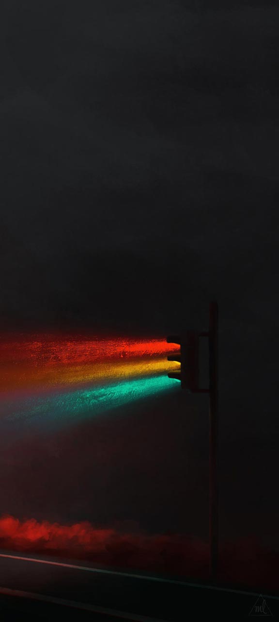 illustration digital painting speedpaint traffic light